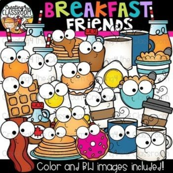 Food Friends Clipart Bundle {Foods that go together Clipart}, image 4