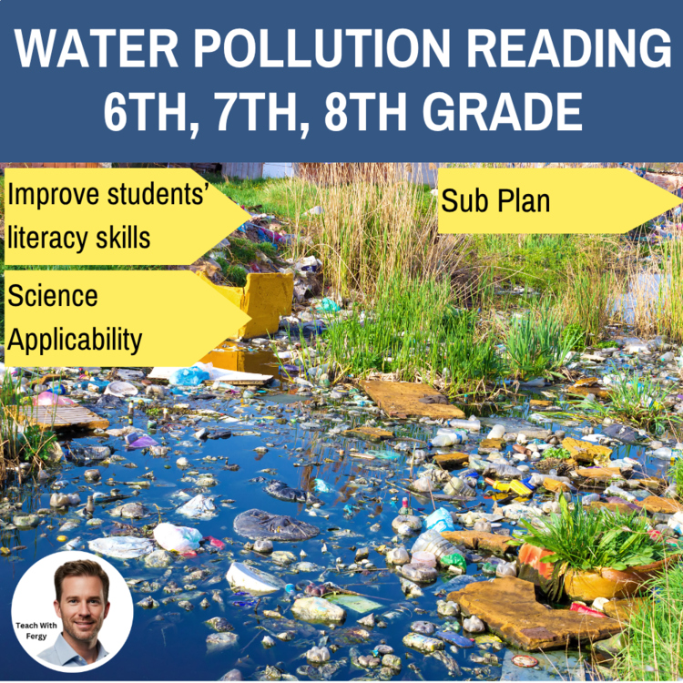 Water Pollution Reading | Causes and Effects of Water Pollution | 6th, 7th, 8th