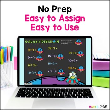 ÷ 3 FUN Division Facts Practice - Digital Activities - Division Fluency, image 3
