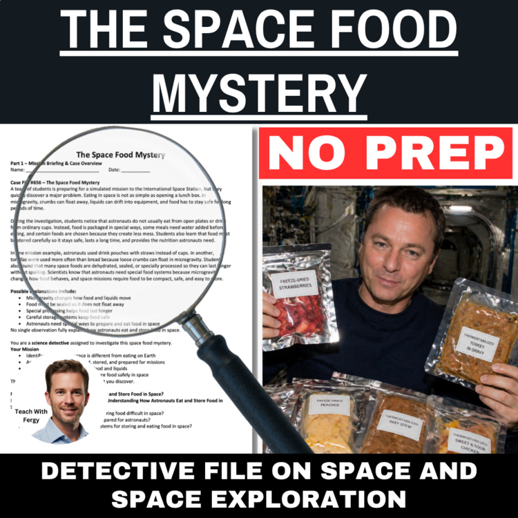 The Space Food Mystery - Space Activity | How Astronauts Eat and Store Food