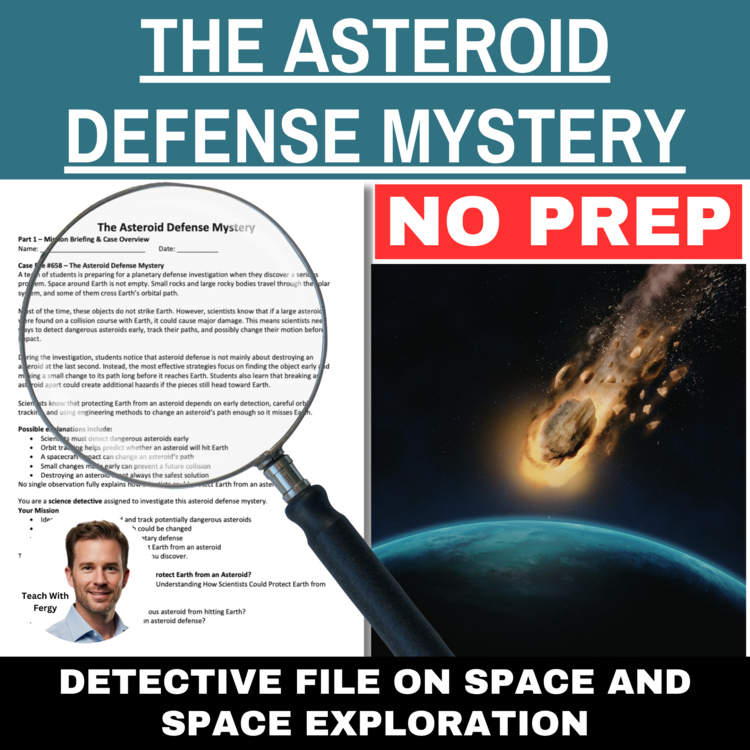 The Asteroid Defense Mystery - Space Activity | Protecting Earth from Asteroids
