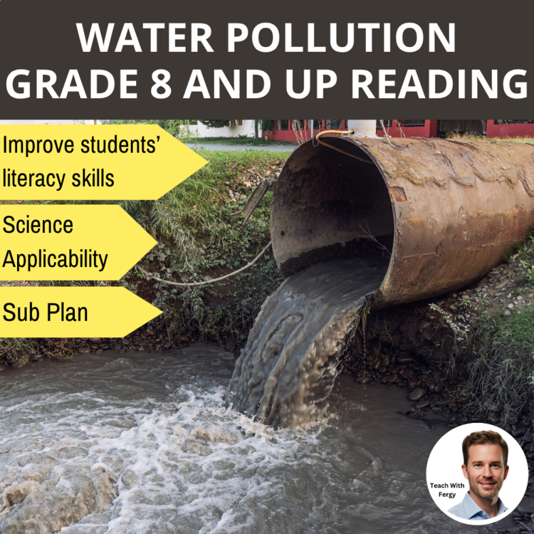 Water Pollution and Public Health Reading | Grade 8 & Up | Ecosystem Damage