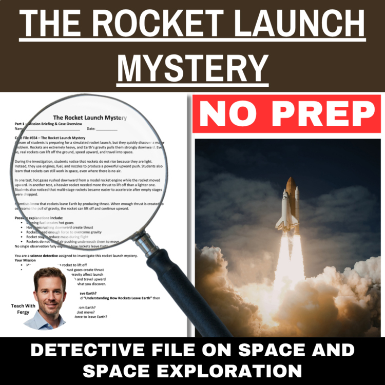 The Rocket Launch Mystery - Space Activity | How Rockets Get Into Space