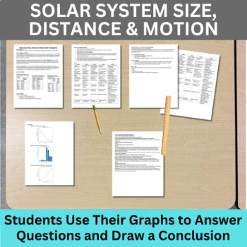 Space Science Graphing Lab Bundle | 6th, 7th, 8th | Distances to Planets & Stars, image 3