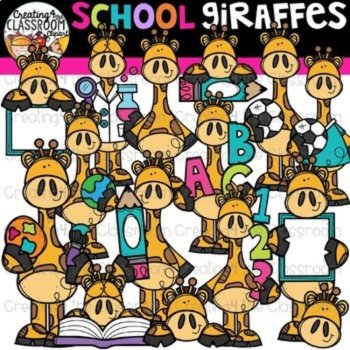 School Animals Clipart Bundle {School Clipart}, image 3