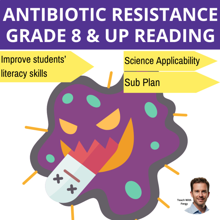 Antibiotic Resistance Reading | How Bacteria Evolve and Adapt | Grade 8 & Up