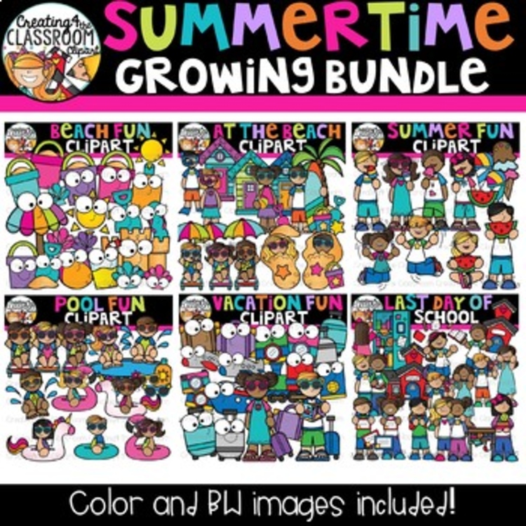 Summer Clipart Bundle -Summer Clipart