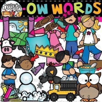 Vowel Teams Clipart Bundle {Vowel Digraphs Clipart}, image 2