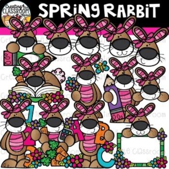 Spring Animals Clipart Bundle {Spring Clipart}, image 3
