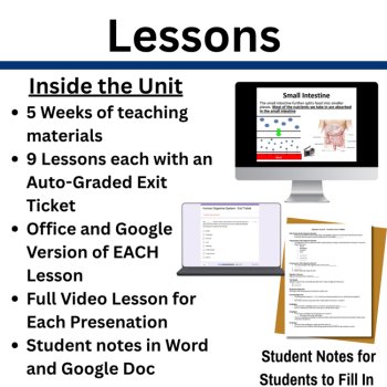SNC2D Ontario Grade 10 Science Biology  - Cells & Body Systems Full Course Unit, image 3