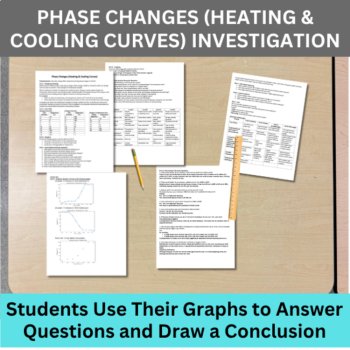 Matter and Chemical Reactions Graphing Lab Bundle | 6th, 7th, 8th Grade, image 3