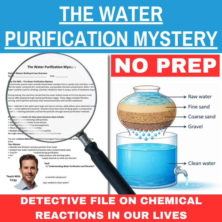 The Water Purification Mystery - Chemistry Detective Activity | Treatment