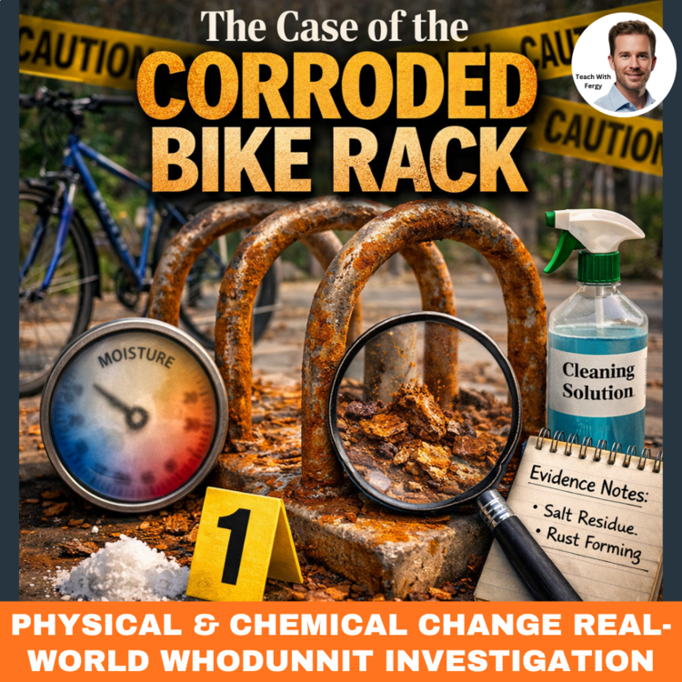 The Case of the Corroded Bike Rack - Physical and Chemical Change Investigation