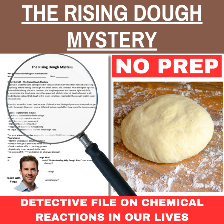 The Rising Dough Mystery - Chemistry Detective Activity | Fermentation, Baking