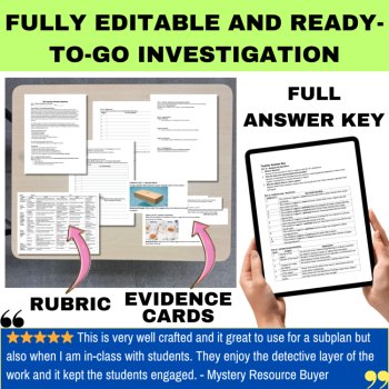 The Density Disaster Mystery - Chemistry Detective Activity | Buoyancy, Mass, image 4