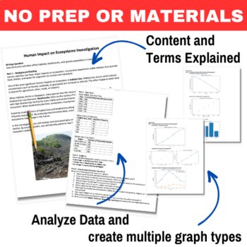 Middle School Science Graphing & Data Analysis Bundle | Real-World Data 6, 7, 8, image 2