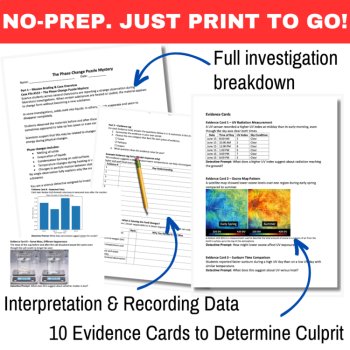 Chemistry in Everyday Life Detective Mystery Bundle | Physical Science Activity, image 3