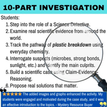 The Plastic Breakdown Mystery - Chemistry Detective Activity | Microplastics, image 2