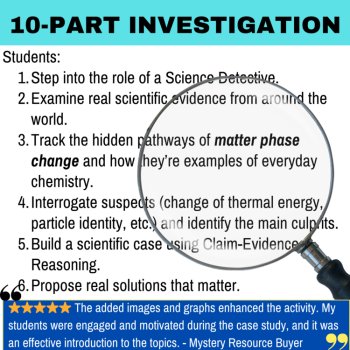 The Phase Change Puzzle Mystery | Detective Activity | States of Matter, image 2