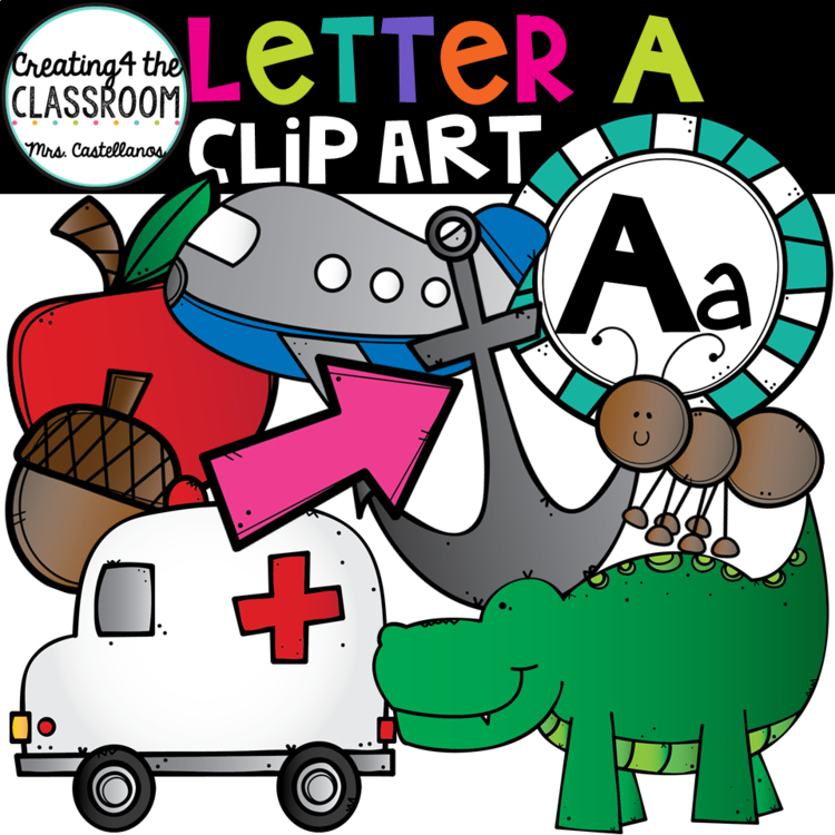 Letter A Clipart {Alphabet Clip art}