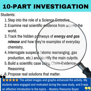 The Energy Release Mystery – Chemistry Detective Activity | Exothermic, Reaction, image 2