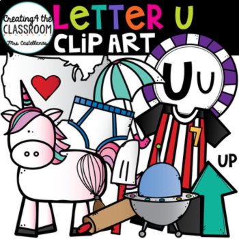Alphabet Clipart Bundle |Beginning Sounds Clipart, image 2