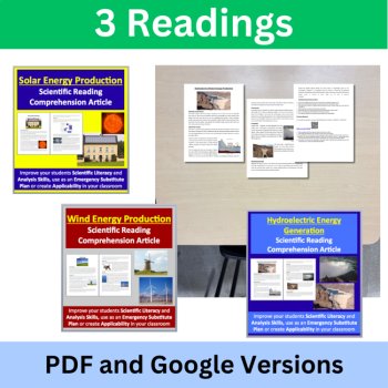 Renewable Energy Unit Bundle | Solar, Wind, Hydro, Tidal, Biomass, Fusion, image 3