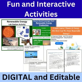Renewable Energy Unit Bundle | Solar, Wind, Hydro, Tidal, Biomass, Fusion, image 4