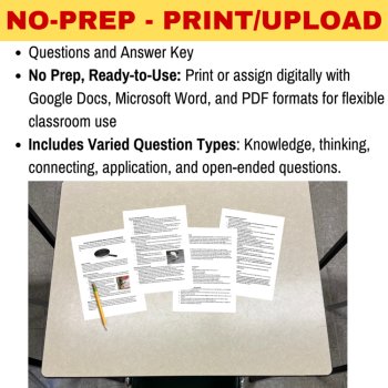 Forever Chemicals (PFAS) Reading | Risks, Sources, Solutions 6th, 7th, 8th Grade, image 3