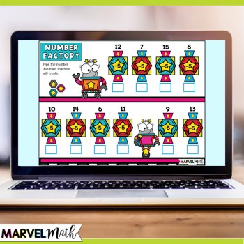 -5 Subtraction Math Facts Practice - Fun Google Slides, image 3