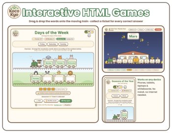 K 3 Train Sequencing Games & Worksheets | 51 Digital Games + 51 Pintable's, image 4