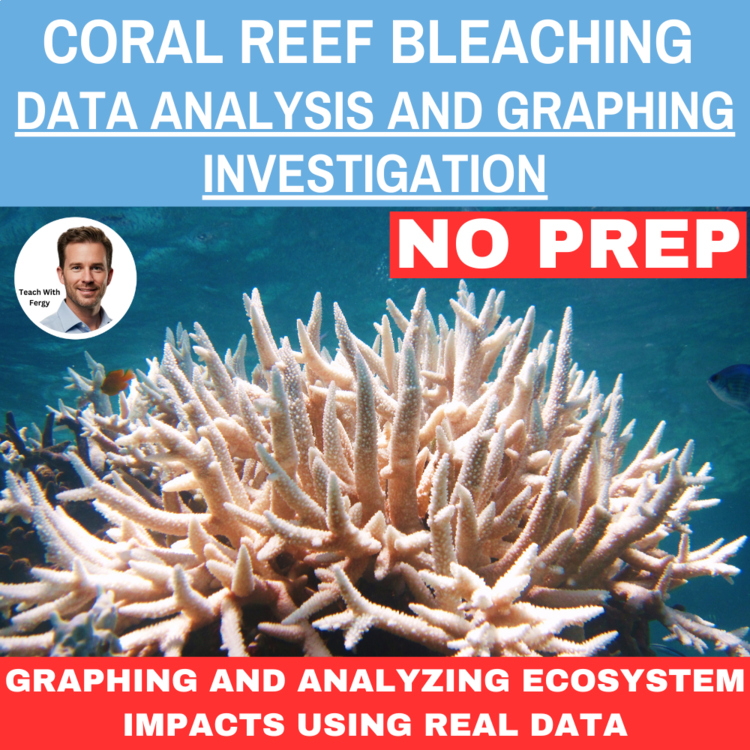 Coral Reef Bleaching | Environmental Science Data Investigation - Graphing & CER