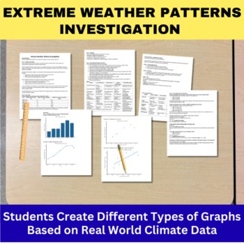 Climate Change & Long-Term Trends Graphing Labs | 6th, 7th, 8th Grade Science, image 4