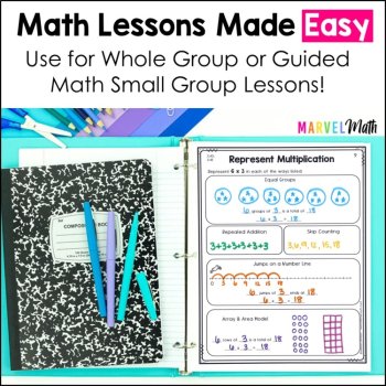 3rd Grade Math Interactive Notebook Bundle - 3rd Grade Math TEKS, image 3