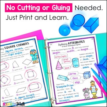 3rd Grade Math Interactive Notebook Bundle - 3rd Grade Math TEKS, image 4