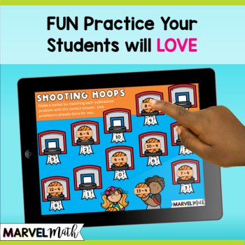 -4 Subtraction Math Facts Practice - Fun Google Slides, image 2