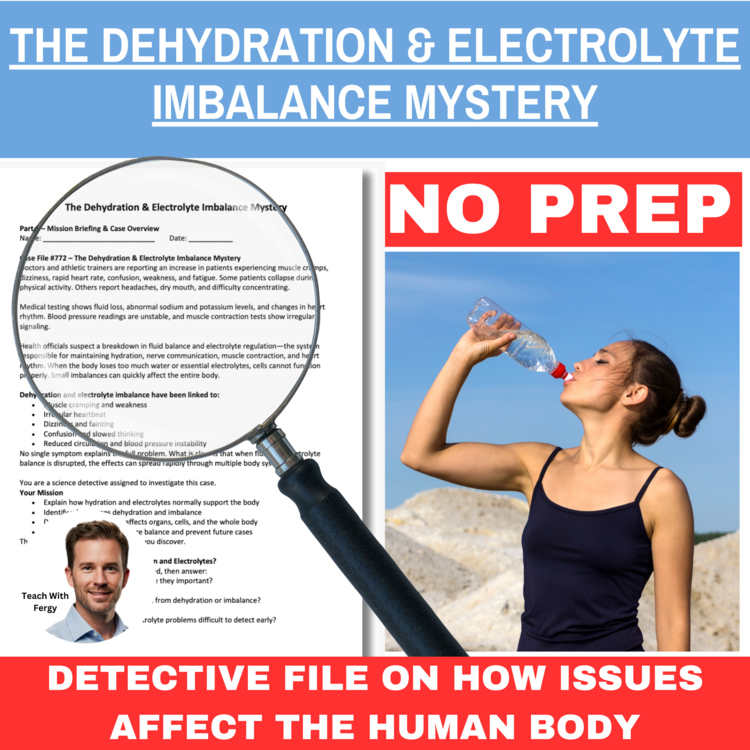 The Dehydration & Electrolyte Imbalance Mystery – Detective SUB PLAN