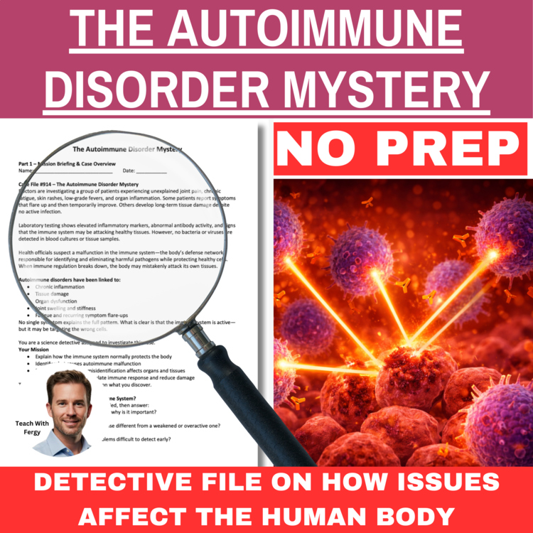 The Autoimmune Disorder Mystery – Detective SUB PLAN | Immunity, Body Systems