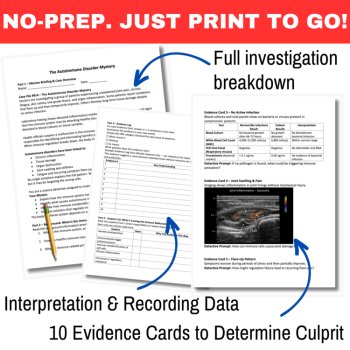 The Autoimmune Disorder Mystery – Detective SUB PLAN | Immunity, Body Systems, image 3