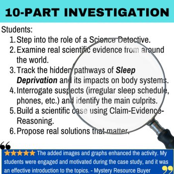 The Sleep Deprivation Health Mystery – Detective SUB PLAN | Circadian Rhythm, image 2