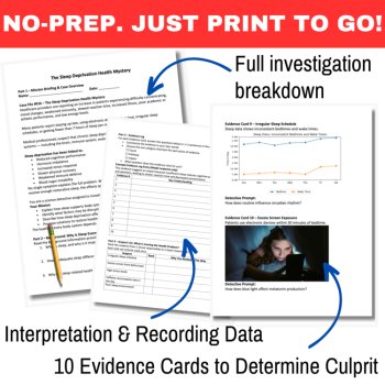 The Sleep Deprivation Health Mystery – Detective SUB PLAN | Circadian Rhythm, image 3