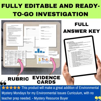 The Nutrition & Diet Health Mystery – Detective SUB PLAN | Vitamins, Minerals, image 4