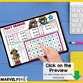 -3 Subtraction Math Facts Practice - Fun Google Slides, image 4