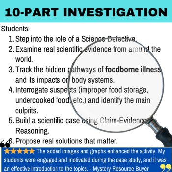 The Foodborne Illness Outbreak Mystery – Detective SUB PLAN | Salmonella, image 2