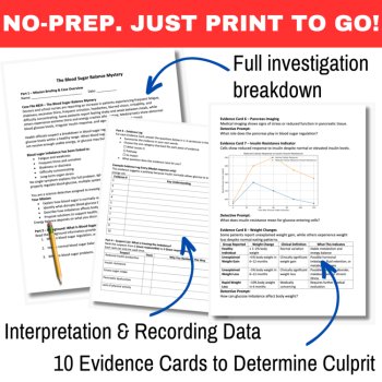 The Blood Sugar Balance Mystery – Detective SUB PLAN | Insulin, Cells, Pancreas, image 3