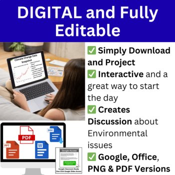 Earth Day Countdown | 22 Environmental Science Starter Slides | Earth Day Warmup, image 4