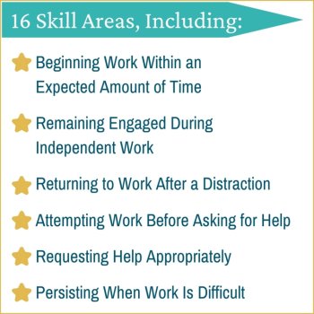 Work Habits, Class Engagement & Work Completion Checklist Goals Interventions, image 2