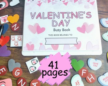 Busy Book Bundle Holiday Busy Book Bundle Preschool Activities PDF Download, image 2