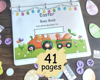Busy Book Bundle Holiday Busy Book Bundle Preschool Activities PDF Download, image 4