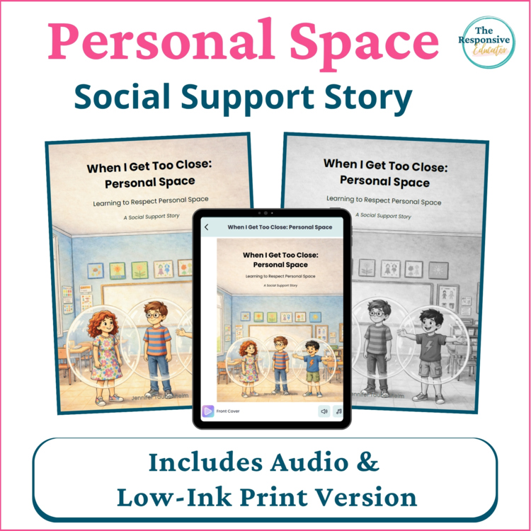Personal Space Social Support Story Visual Cues Social Skills Body Language